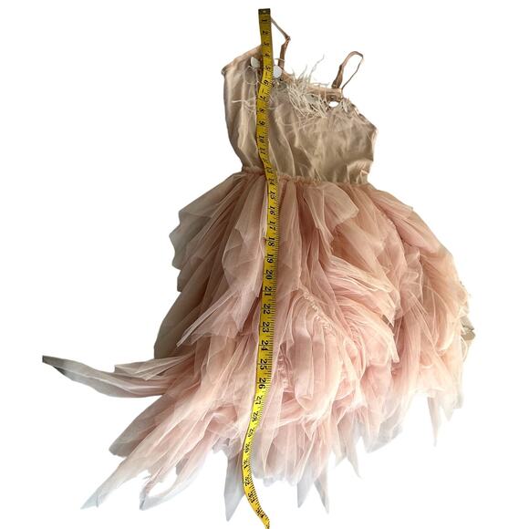 Nubichong Youth Girl Dress Size 10 NEW Fancy Ballerina Dance Event Pink Tutu - Picture 4 of 15